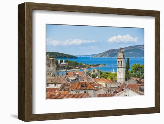 Spire of St. Michael Monastery and Church Belfry-Matthew Williams-Ellis-Framed Photographic Print