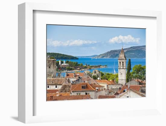 Spire of St. Michael Monastery and Church Belfry-Matthew Williams-Ellis-Framed Photographic Print
