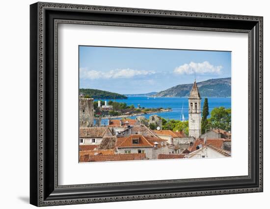 Spire of St. Michael Monastery and Church Belfry-Matthew Williams-Ellis-Framed Photographic Print