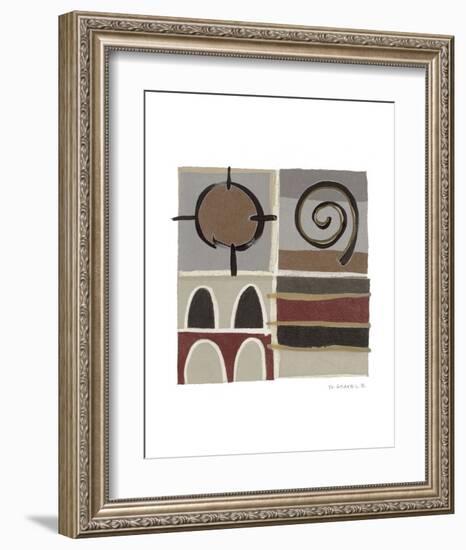 Spire-P^G^ Gravele-Framed Art Print