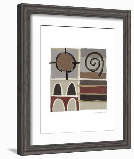 Spire-P^G^ Gravele-Framed Art Print