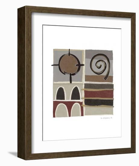 Spire-P^G^ Gravele-Framed Art Print