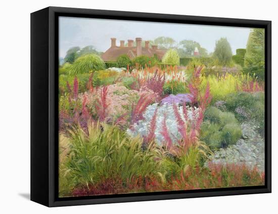 Spires of Kniphofia and Great Dixter-Timothy Easton-Framed Premier Image Canvas