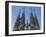 Spires of the Sagrada Familia, the Gaudi Cathedral in Barcelona, Cataluna, Spain, Europe-Jeremy Bright-Framed Photographic Print