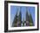 Spires of the Sagrada Familia, the Gaudi Cathedral in Barcelona, Cataluna, Spain, Europe-Jeremy Bright-Framed Photographic Print