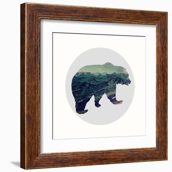 Spirit Bear-Evangeline Taylor-Framed Art Print