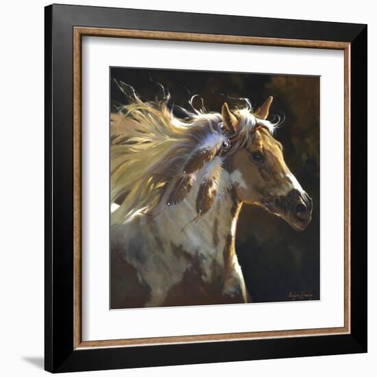 Spirit Horse-Carolyne Hawley-Framed Art Print