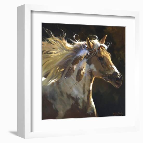 Spirit Horse-Carolyne Hawley-Framed Art Print