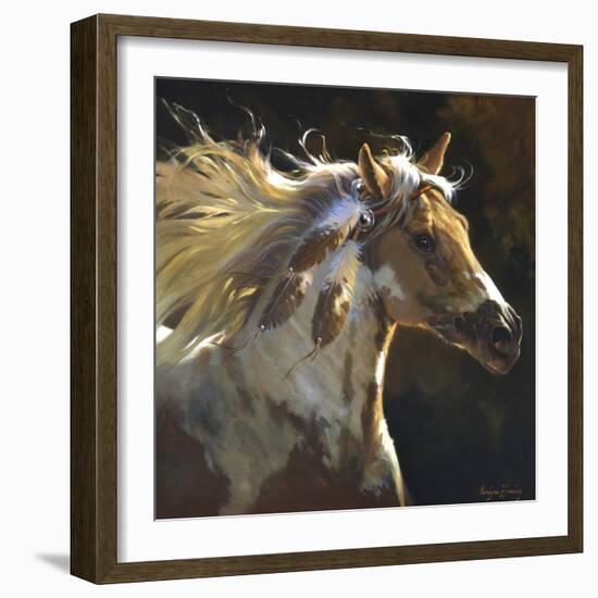 Spirit Horse-Carolyne Hawley-Framed Art Print