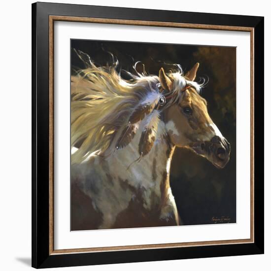 Spirit Horse-Carolyne Hawley-Framed Art Print