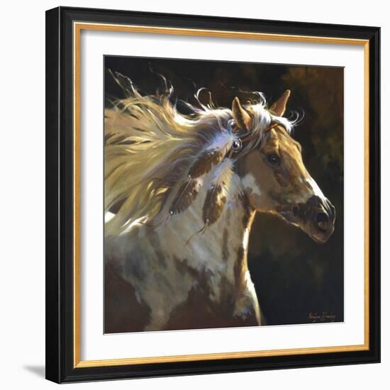 Spirit Horse-Carolyne Hawley-Framed Art Print