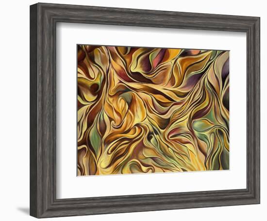 Spirit in Motion-Hyunah Kim-Framed Art Print