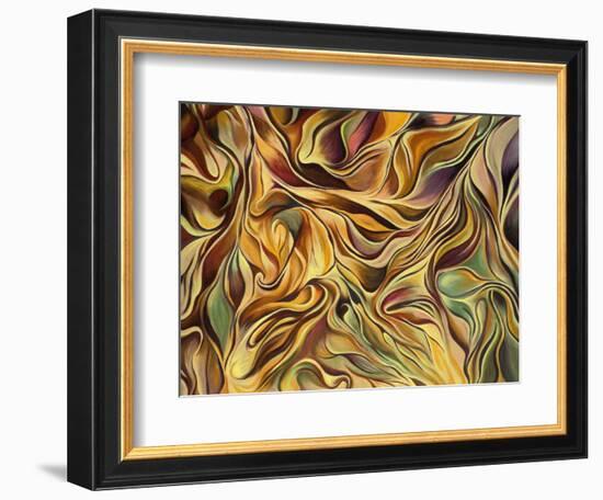 Spirit in Motion-Hyunah Kim-Framed Art Print