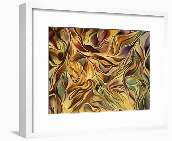 Spirit in Motion-Hyunah Kim-Framed Art Print