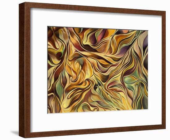 Spirit in Motion-Hyunah Kim-Framed Art Print