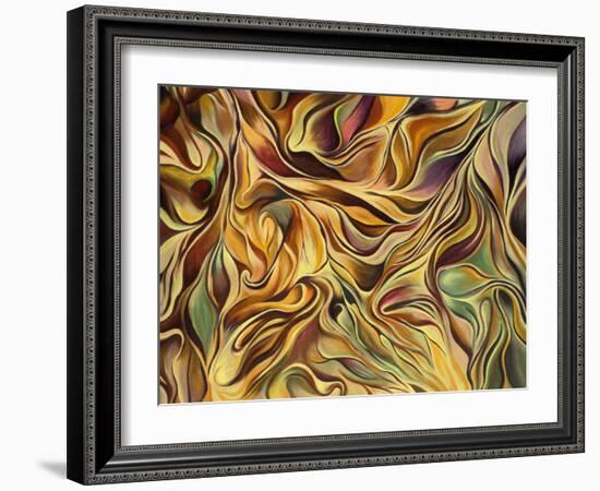 Spirit in Motion-Hyunah Kim-Framed Art Print