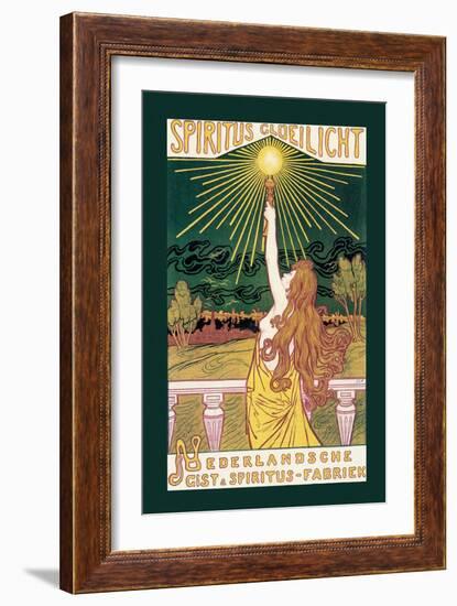 Spirit Incandescent Light-Jacques Zon-Framed Art Print