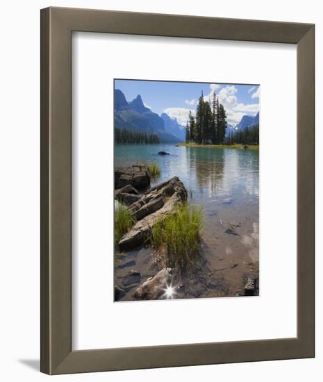 Spirit Island, Maligne Lake, Jasper National Park, UNESCO World Heritage Site, British Columbia, Ro-Martin Child-Framed Photographic Print