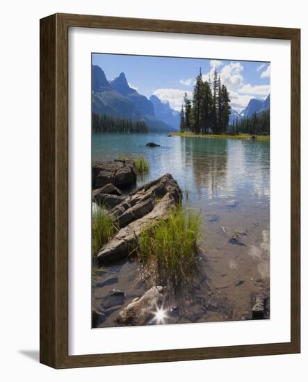 Spirit Island, Maligne Lake, Jasper National Park, UNESCO World Heritage Site, British Columbia, Ro-Martin Child-Framed Photographic Print