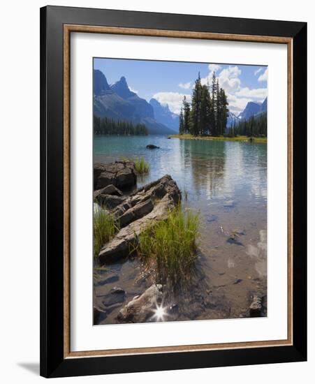 Spirit Island, Maligne Lake, Jasper National Park, UNESCO World Heritage Site, British Columbia, Ro-Martin Child-Framed Photographic Print