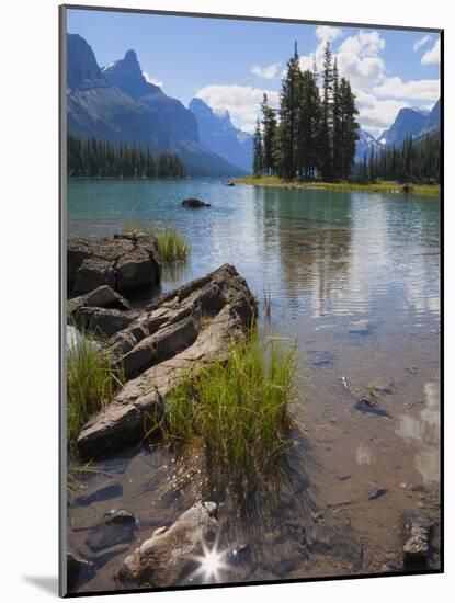 Spirit Island, Maligne Lake, Jasper National Park, UNESCO World Heritage Site, British Columbia, Ro-Martin Child-Mounted Photographic Print