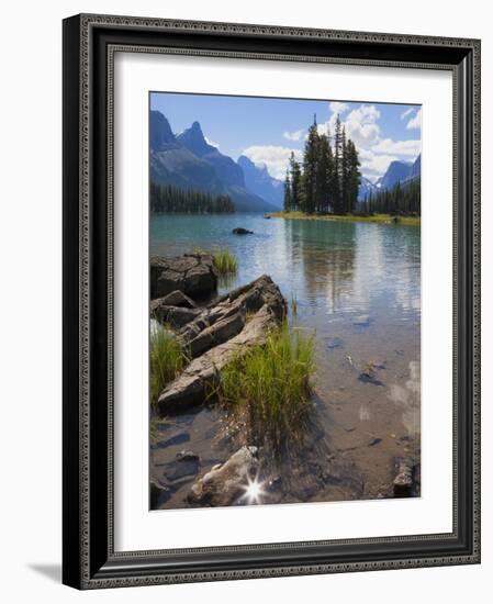 Spirit Island, Maligne Lake, Jasper National Park, UNESCO World Heritage Site, British Columbia, Ro-Martin Child-Framed Photographic Print