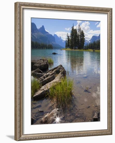 Spirit Island, Maligne Lake, Jasper National Park, UNESCO World Heritage Site, British Columbia, Ro-Martin Child-Framed Photographic Print