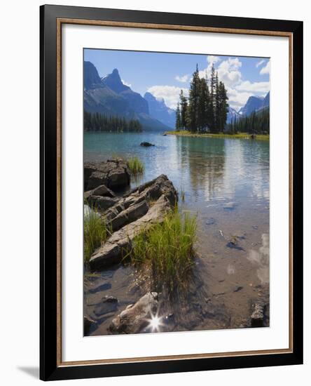 Spirit Island, Maligne Lake, Jasper National Park, UNESCO World Heritage Site, British Columbia, Ro-Martin Child-Framed Photographic Print