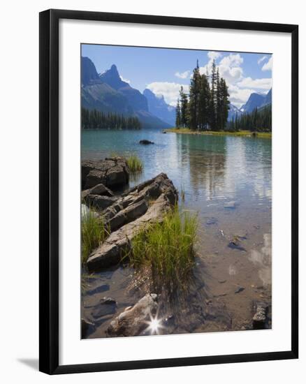 Spirit Island, Maligne Lake, Jasper National Park, UNESCO World Heritage Site, British Columbia, Ro-Martin Child-Framed Photographic Print