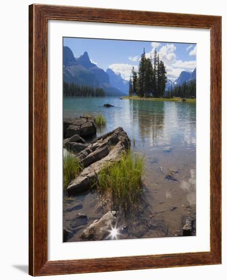 Spirit Island, Maligne Lake, Jasper National Park, UNESCO World Heritage Site, British Columbia, Ro-Martin Child-Framed Photographic Print