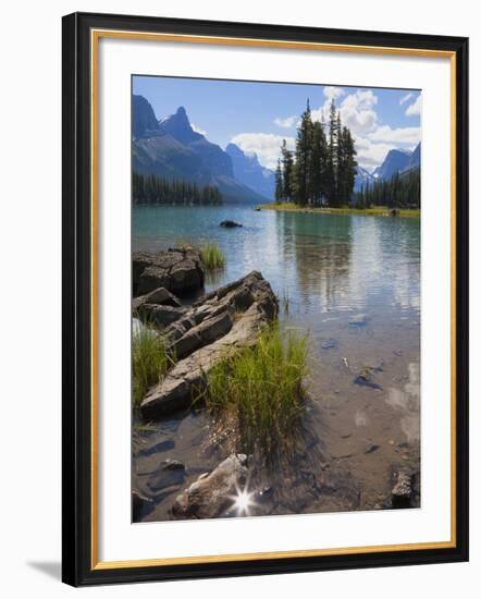 Spirit Island, Maligne Lake, Jasper National Park, UNESCO World Heritage Site, British Columbia, Ro-Martin Child-Framed Photographic Print