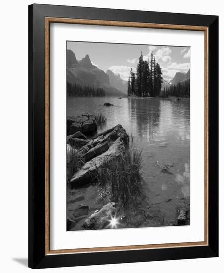 Spirit Island, Maligne Lake, Jasper National Park, UNESCO World Heritage Site, British Columbia, Ro-Martin Child-Framed Photographic Print