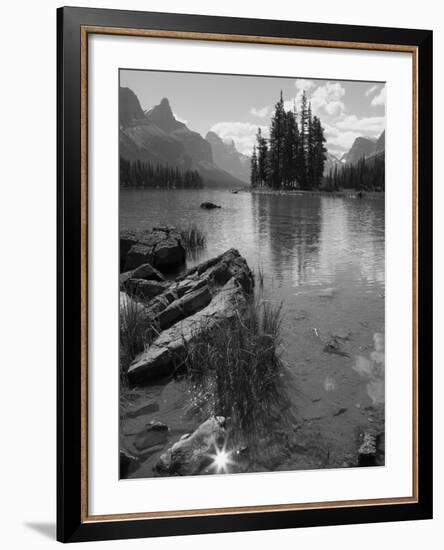 Spirit Island, Maligne Lake, Jasper National Park, UNESCO World Heritage Site, British Columbia, Ro-Martin Child-Framed Photographic Print