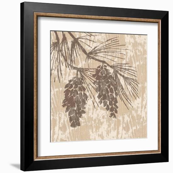 Spirit Lodge II-Nicholas Biscardi-Framed Art Print