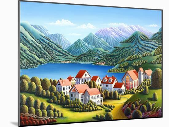 Spirit Mountains-Andy Russell-Mounted Art Print