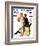 "Spirit of Education" Saturday Evening Post Cover, April 21,1934-Norman Rockwell-Framed Giclee Print