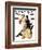 "Spirit of Education" Saturday Evening Post Cover, April 21,1934-Norman Rockwell-Framed Giclee Print