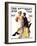 "Spirit of Education" Saturday Evening Post Cover, April 21,1934-Norman Rockwell-Framed Giclee Print