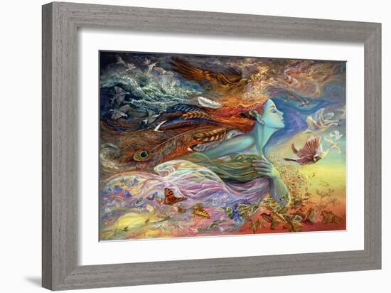 Spirit Of Flight-Josephine Wall-Framed Giclee Print