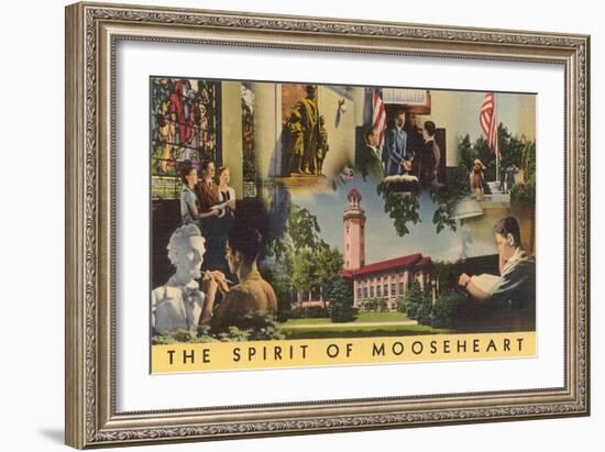 Spirit of Mooseheart-null-Framed Art Print