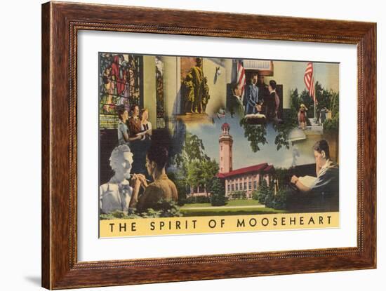 Spirit of Mooseheart-null-Framed Art Print