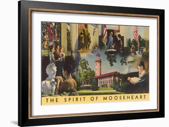 Spirit of Mooseheart-null-Framed Art Print