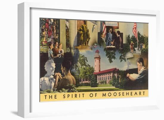 Spirit of Mooseheart-null-Framed Art Print