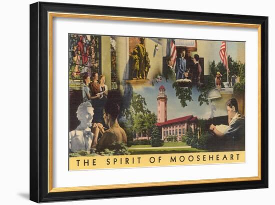 Spirit of Mooseheart-null-Framed Art Print