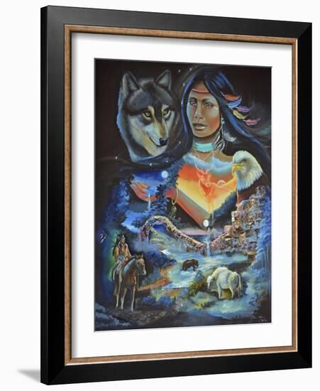 Spirit of Nature-Sue Clyne-Framed Giclee Print