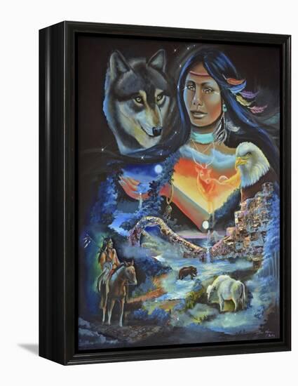 Spirit of Nature-Sue Clyne-Framed Premier Image Canvas