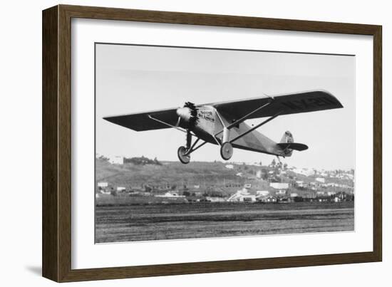 Spirit of St. Louis in Flight-null-Framed Photographic Print