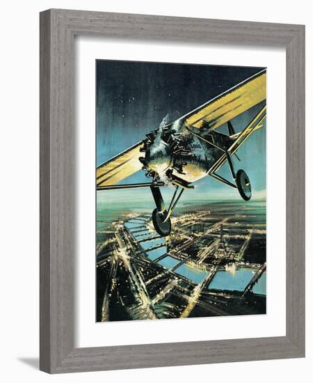 Spirit of St Louis-Wilf Hardy-Framed Giclee Print