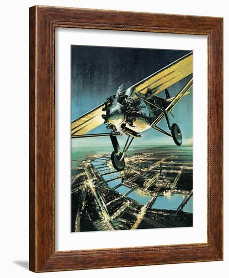 Spirit of St Louis-Wilf Hardy-Framed Giclee Print