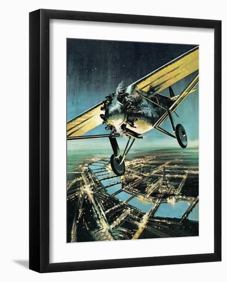 Spirit of St Louis-Wilf Hardy-Framed Giclee Print